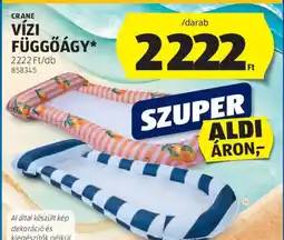 ALDI Crane vízi függőágy ajánlat