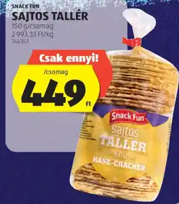 ALDI Sajtos tallér ajánlat