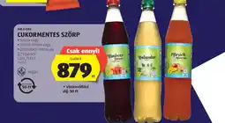 ALDI Rio D'oro cukormentes szörp ajánlat