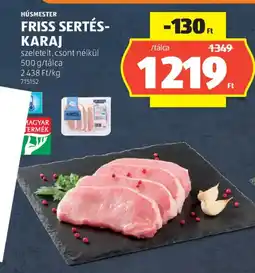ALDI Friss sertéskaraj ajánlat