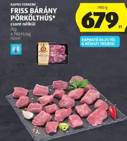 ALDI Kapos Ternero Friss bárány pörkölt hús ajánlat