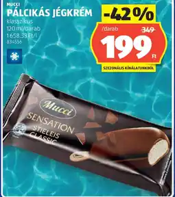 ALDI Mucci pálcikás jégkrém ajánlat