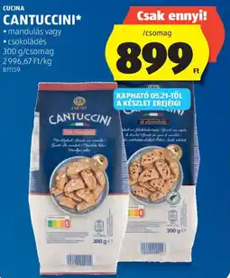 ALDI Cucina Cantuccini ajánlat