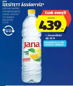 ALDI Jana Ízesített Ásványvíz ajánlat
