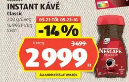 ALDI Nescafe Instant Kávé ajánlat