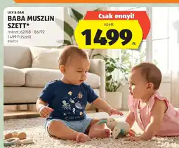ALDI Baba muszlin szett ajánlat