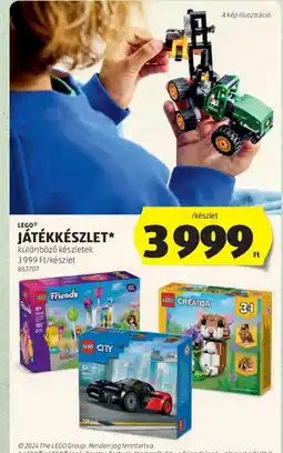 ALDI Lego játékkészlet ajánlat