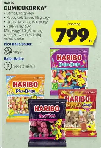 Haribo gumicukorka