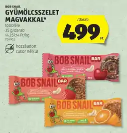 ALDI Bob Snail gyümölcsszelet magvakkal ajánlat