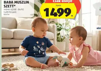 Baba muszlin szett