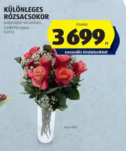 ALDI Különleges rózsacsokor ajánlat