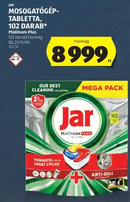 ALDI Jar mosogatógép-tabletta ajánlat