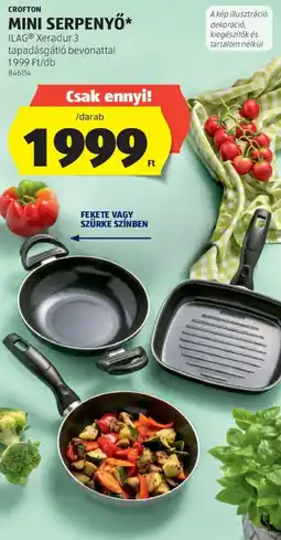 ALDI Crofton mini serpenyő ajánlat