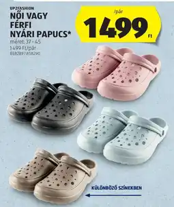 ALDI Női vagy férfi nyári papucs ajánlat