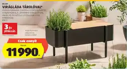 ALDI Virágláda tárolóval ajánlat