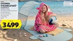 ALDI Gyermek strandlepedő ajánlat