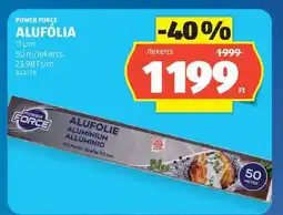 ALDI POWER FORCE ALUFÓLIA ajánlat