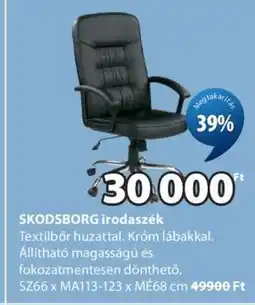 JYSK SKODSBORG IRODASZÉK ajánlat