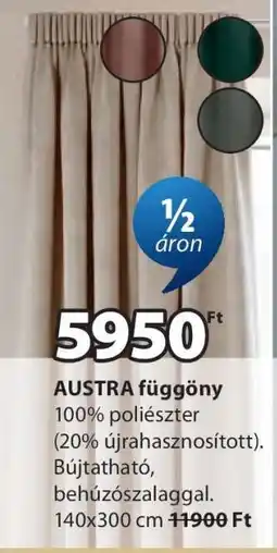 JYSK AUSTRA függöny ajánlat