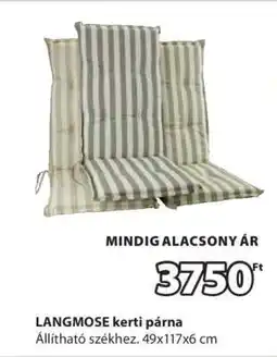 JYSK LANGMOSE KERTI PÁRNA ajánlat