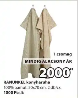 JYSK RANUNKEL konyharuha ajánlat
