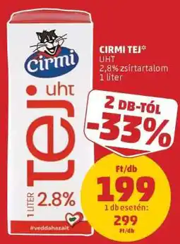 PENNY Cirmi Tej ajánlat
