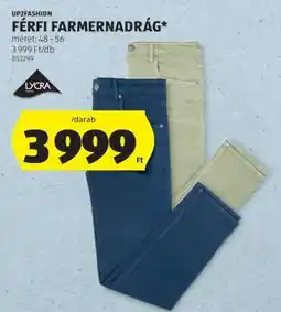 ALDI Férfi farmernadrág ajánlat