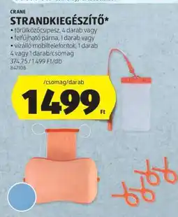 ALDI CRANE STRANDKIEGÉSZÍTŐ ajánlat