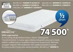 JYSK DREAMZONE VIVO rugós matrac ajánlat