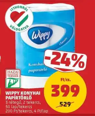PENNY Wippy Konyhai Papírtörlő ajánlat