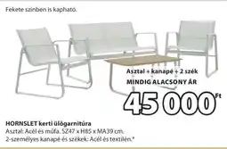 JYSK HORNSLET kerti ülőgarnitúra ajánlat