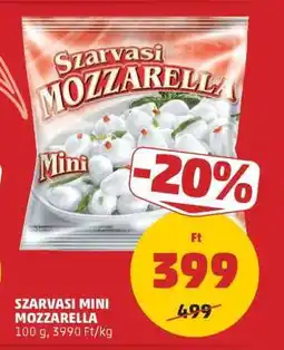 PENNY SZARVASI Mini mozzarella ajánlat