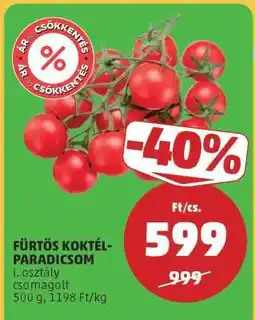 PENNY Fürtös koktélparadicsom ajánlat