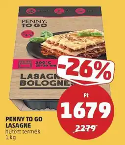 PENNY PENNY TO GO LASAGNE ajánlat