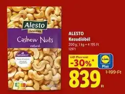 Lidl Alesto Kesudióbél ajánlat