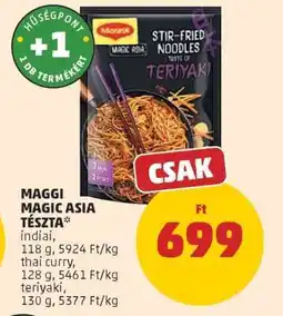 PENNY MAGGI Magic asia tészta ajánlat