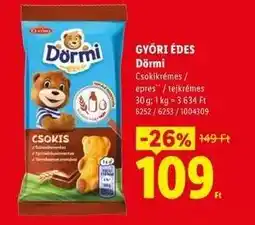 Lidl GYŐRI ÉDES Dörmi ajánlat