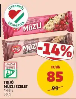 PENNY TRIJÓ MÜZLI SZELET ajánlat