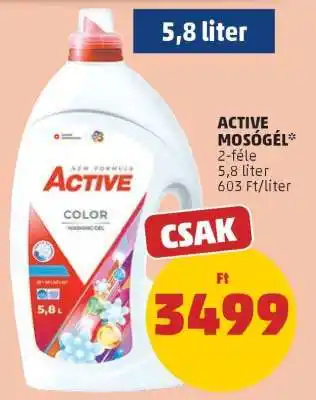 PENNY ACTIVE Mosógél ajánlat