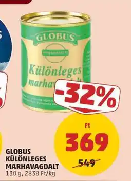 PENNY Globus Különleges Marhavagdalt ajánlat