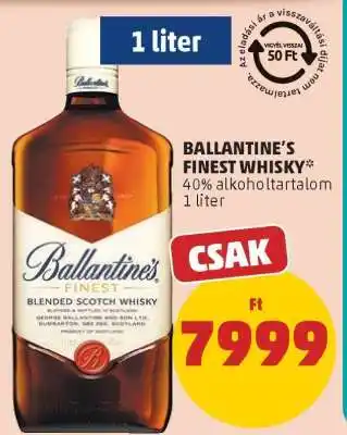PENNY Ballantine's Finest Whisky ajánlat