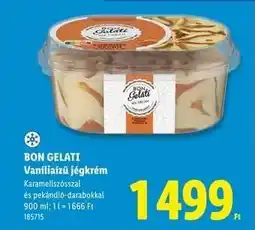Lidl BON GELATI Vaníliaízű jégkrém ajánlat
