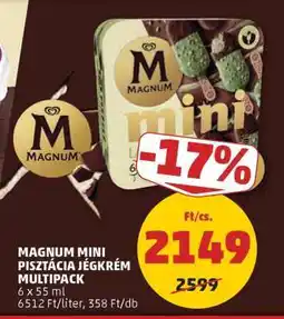 PENNY MAGNUM MINI PISZTÁCIA JÉGKRÉM MULTIPACK ajánlat