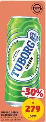 PENNY Tuborg Green dobozos sör ajánlat
