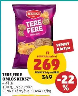 PENNY Tere Fere omlós keksz ajánlat