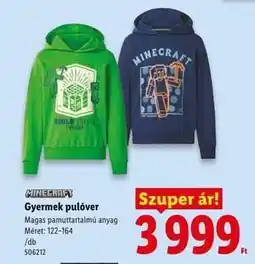 Lidl Gyermek pulóver ajánlat
