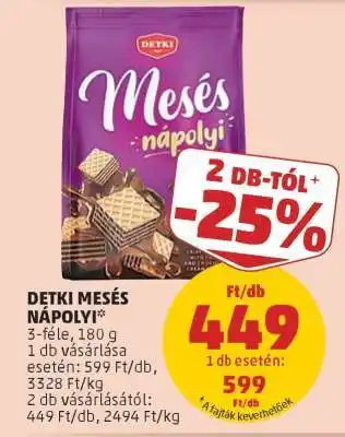 PENNY Detki Mesés nápolyi ajánlat