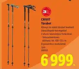 Lidl CRIVIT Túrabot ajánlat