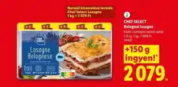 Lidl CHEF SELECT Bolognai lasagne ajánlat