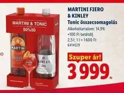 Lidl MARTINI FIERO & KINLEY ajánlat